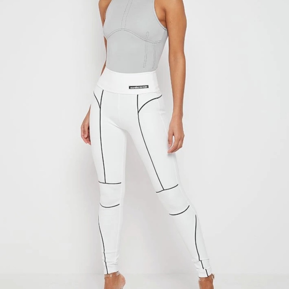 White leggings